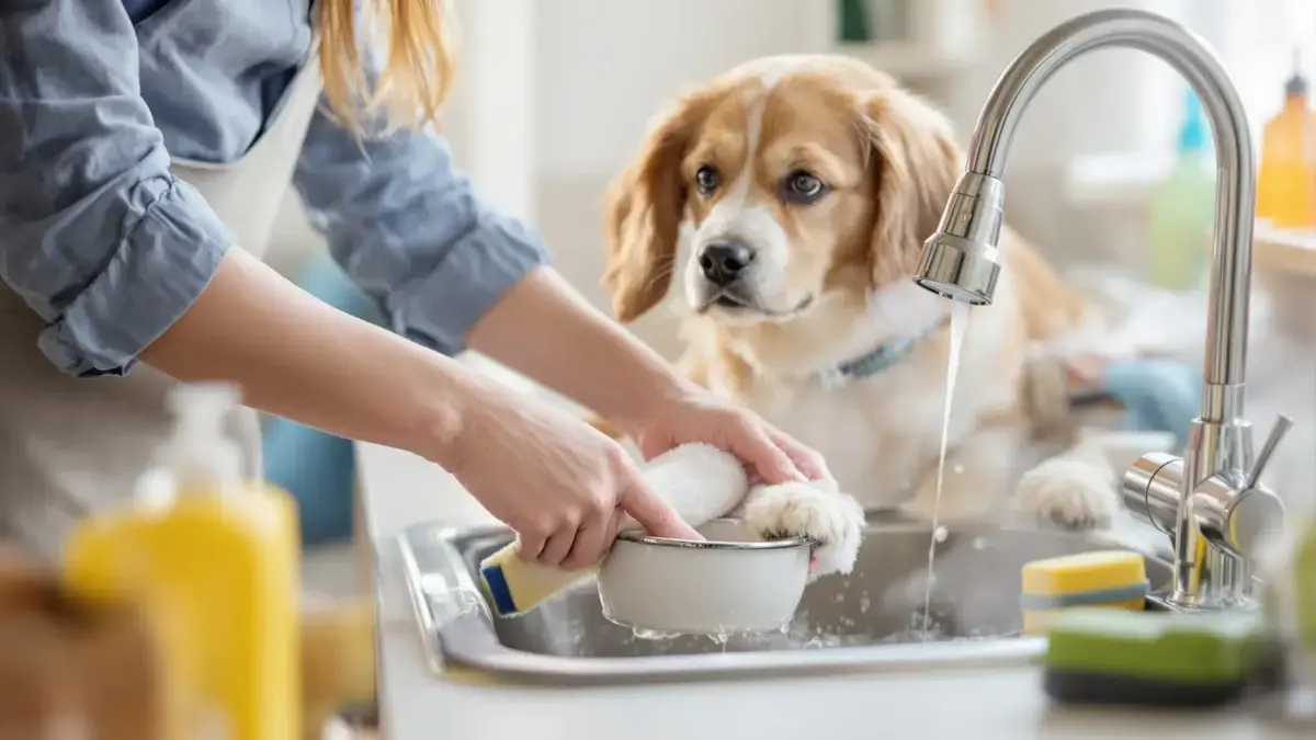 Alleen afspoelen is niet genoeg: ontdek de waarheid over de hygiëne van hondenvoerbakken die velen negeren