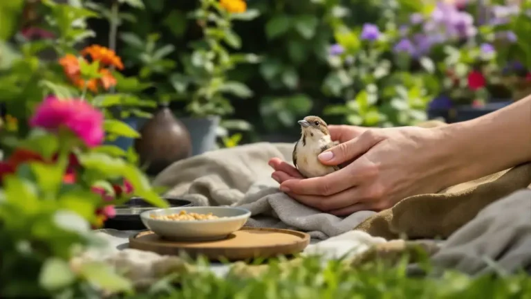 Een gewonde vogel in je tuin: eenvoudige handelingen om hem of haar een nieuwe overlevingskans te geven