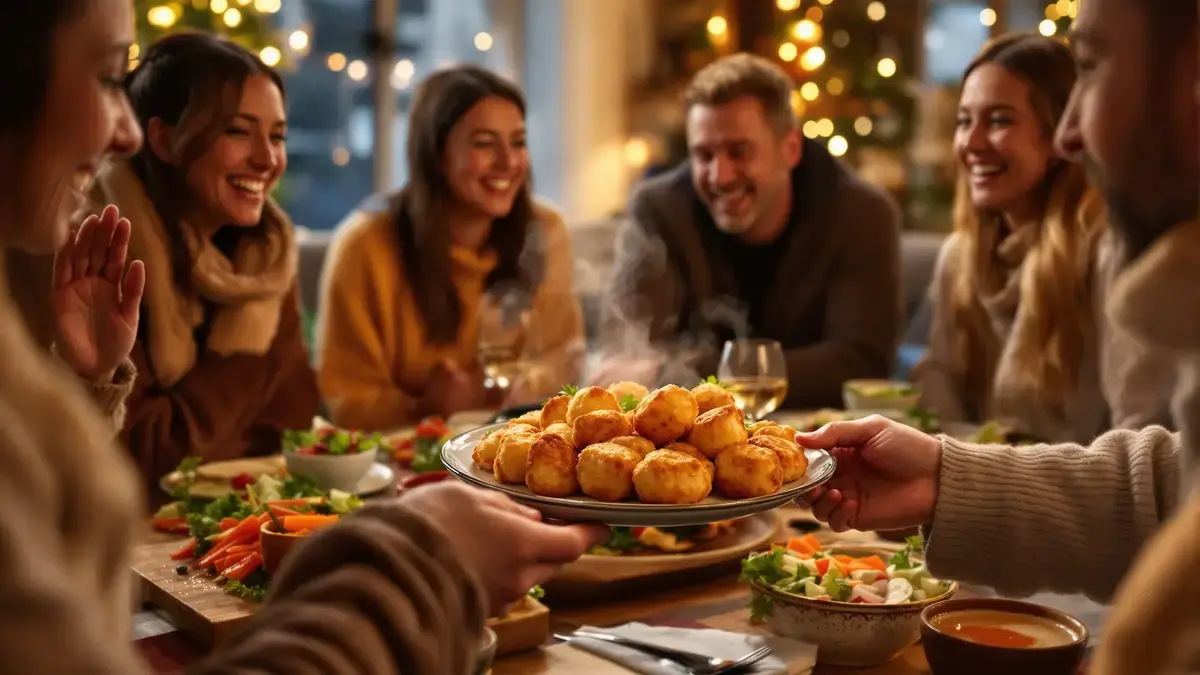 Deze goudbruine bloemkoolkroketjes, toch makkelijk te bereiden, kunnen je winterborrels omtoveren tot onvergetelijke momenten.