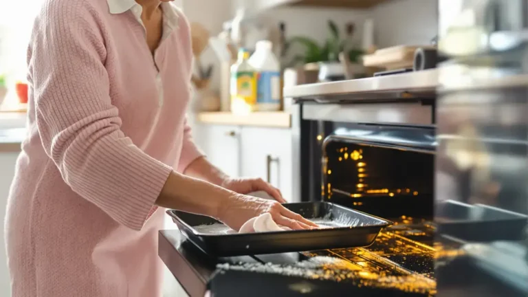 De eenvoudige methode van onze grootmoeders om ovenplaten schoon te maken met een veelgebruikt ingrediënt