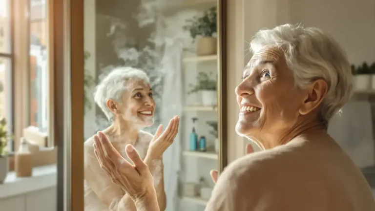 Ontdek de ideale frequentie van douchen na je 65e, verrassend lager dan je verwacht