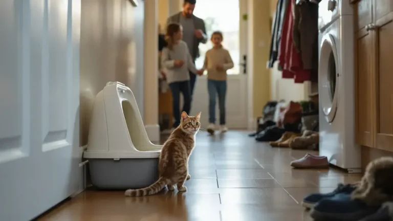 Hoeken in huis maken de kattenbak ondraaglijk voor uw kat, een vaak genegeerd probleem