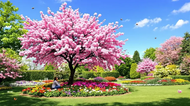 Een boom met roze bloemen: ontdek hoe u uw tuin kunt verfraaien en de waarde van uw woning kunt verhogen