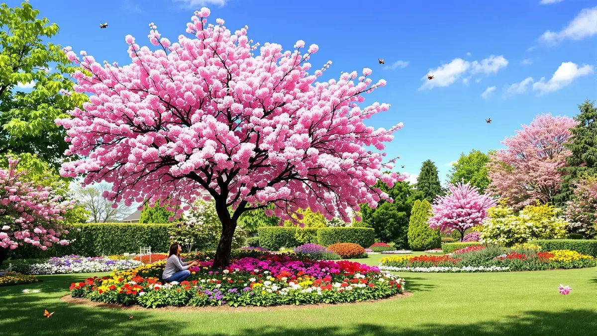 Een boom met roze bloemen: ontdek hoe u uw tuin kunt verfraaien en de waarde van uw woning kunt verhogen