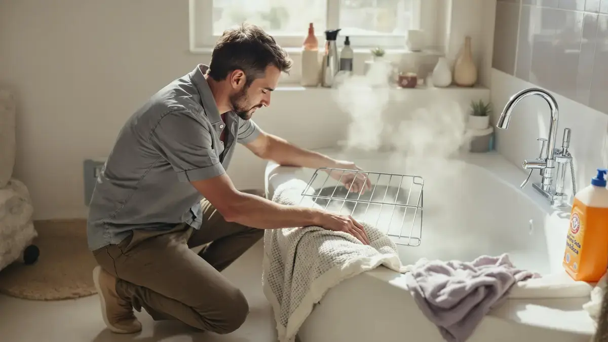 Aangebrande ovenroosters blijven vuil door een veelgemaakte fout die velen niet kennen