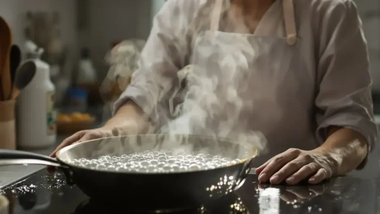 Aangebrande pan een verrassende methode met 2 alledaagse producten die koks onderschatten