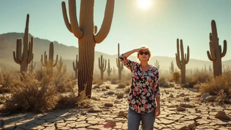 Het weer in de Amerikaanse woestijn bereikt alarmante extremen en bedreigt zelfs het voortbestaan van cactussen
