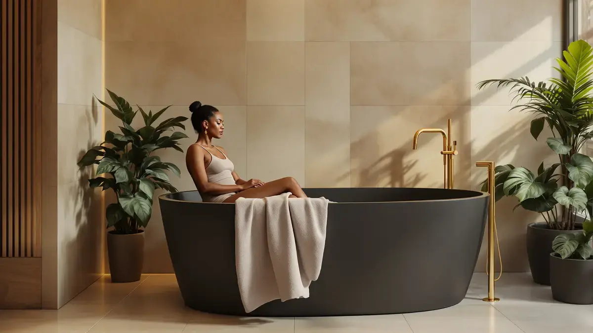 De badkamerrtrend van 2026 onthult dat het witte bad al voorbijgestreefd is, een werkelijkheid die velen negeren