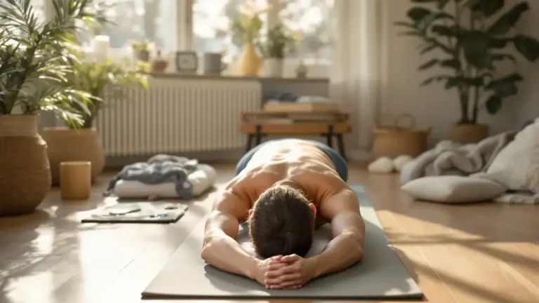 Balasana: enkele minuten per dag zijn voldoende om spanningen los te laten en diepe ontspanning te bevorderen