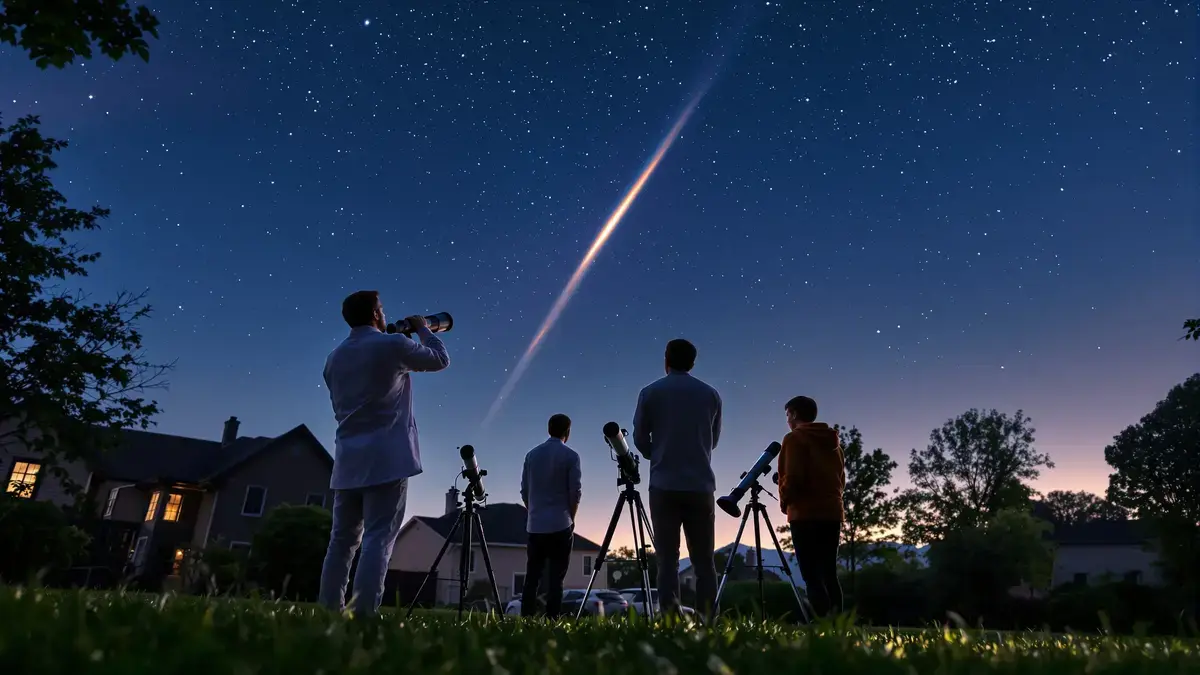Ontdekking van een buitenaards object een fenomeen dat ons zonnestelsel met hoge snelheid bedreigt