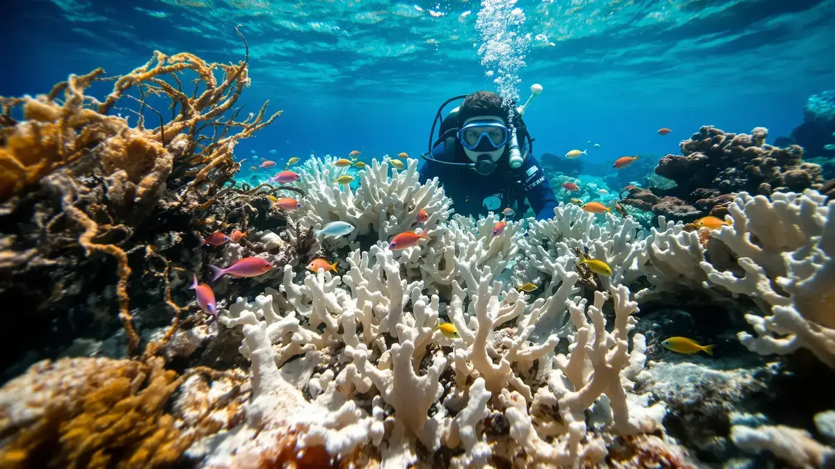 Deskundigen zijn het eens: het verbleken van het koraalrif van het Great Barrier Reef bereikt alarmerende niveaus als gevolg van frequente nalatigheid