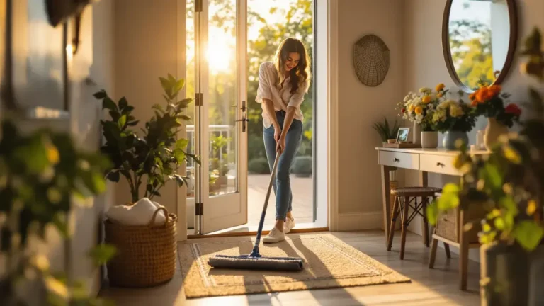 Een eenvoudige handeling om uw huis moeiteloos schoner te laten lijken voor bezoekers