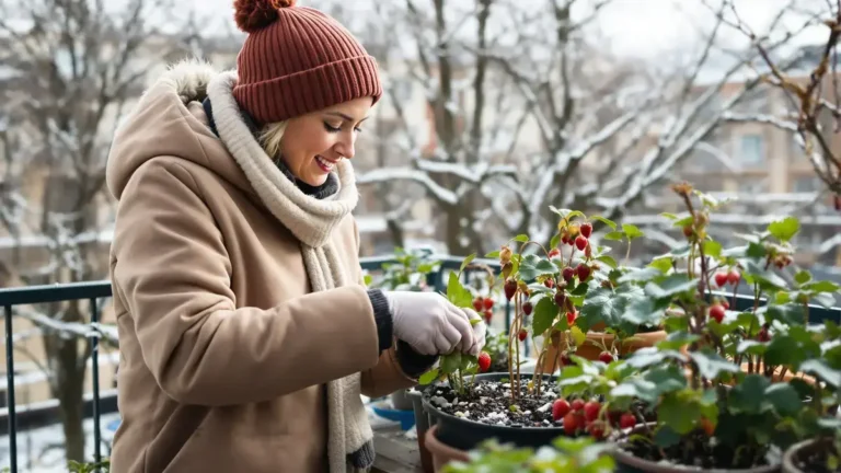 Deze eenvoudige handeling vóór het einde van de winter kan uw oogst van aardbeien in potten veranderen, maar weinigen weten dat.