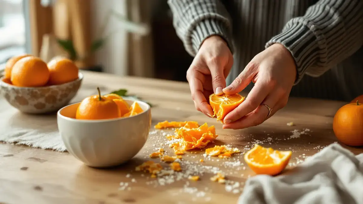 Dit fruit met de hand schillen is cruciaal, want een mes laat het al zijn charme verliezen, iets wat velen niet weten.