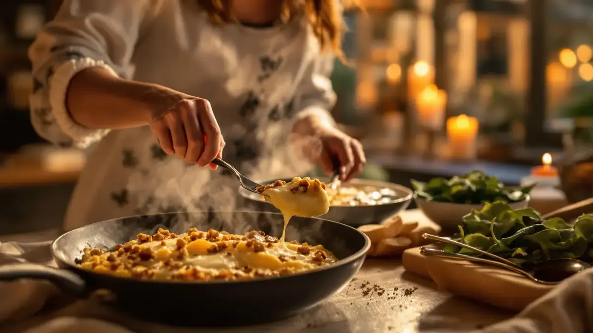Kies voor dit eenvoudige en voordelige recept voor gegratineerde polenta uit de pan voor gegarandeerd succes in plaats van aardappelgratin