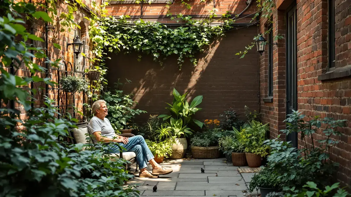 Een geheime tuin in de stad dit onbekende type verandert uw kleine ruimte in een toevluchtsoord in 7 eenvoudige stappen