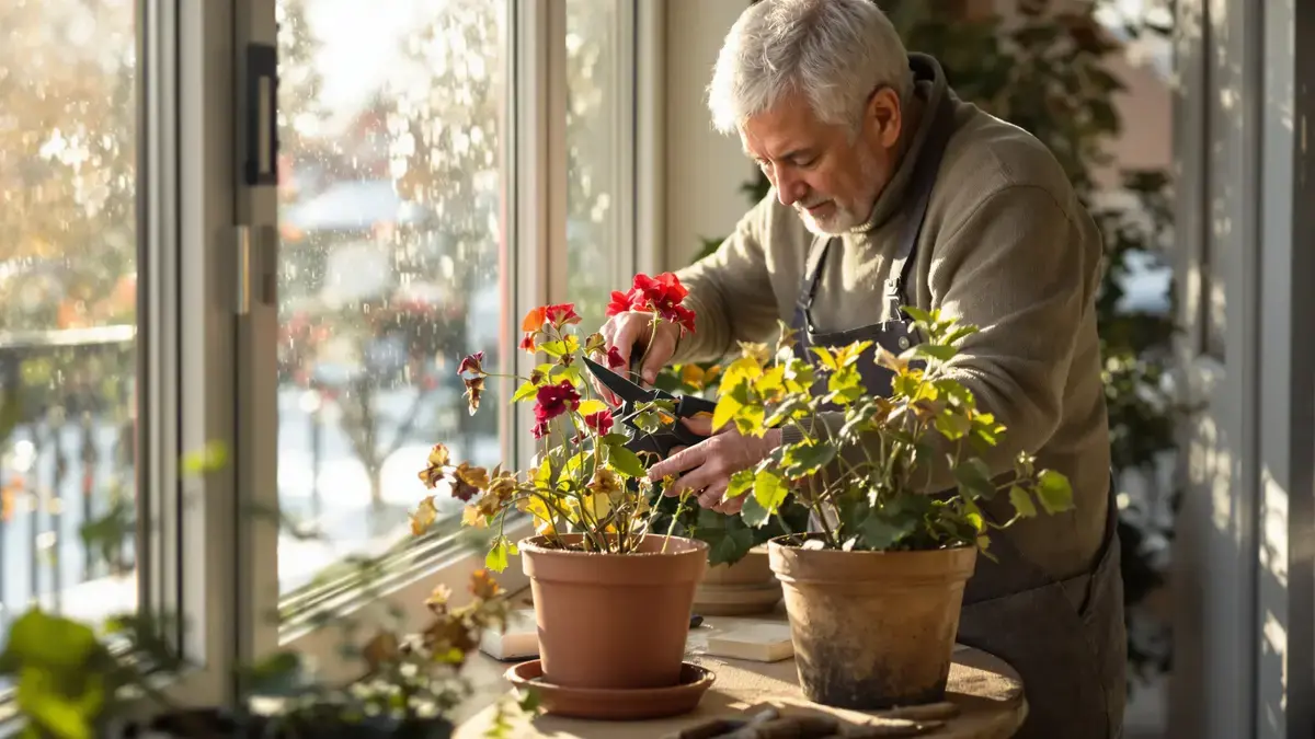 De vaak verwaarloosde handeling voor bloeiende geraniums aan het eind van de winter verrast door haar effectiviteit