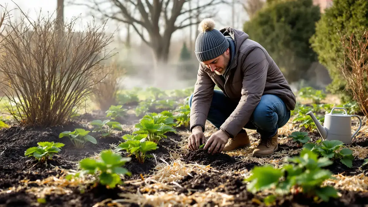 Voor heerlijke aardbeien deze zomer, vergeet deze stap vóór eind januari niet