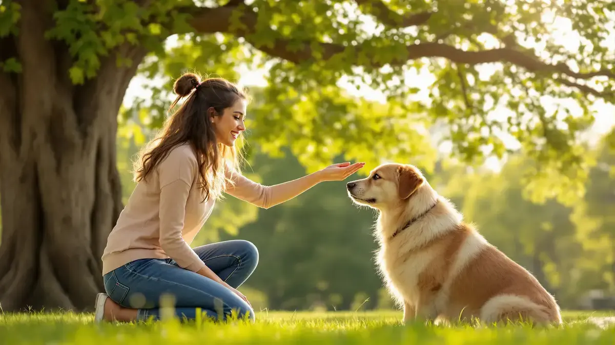 Je hond op deze manier aaien kan zijn opvoeding schaden volgens een hondentrainer