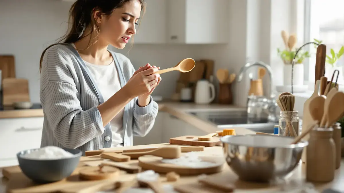 De onaangename geur van houten keukengerei verraadt een veelgemaakte fout die uw hygiëne schaadt