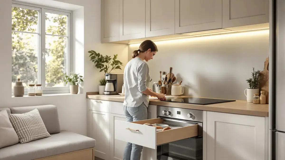 Interieurdesigners zijn het eens: een efficiënte organisatie van uw keuken draait niet alleen om esthetiek, maar kan ook uw dagelijks leven verstoren en rommel in de hand werken.