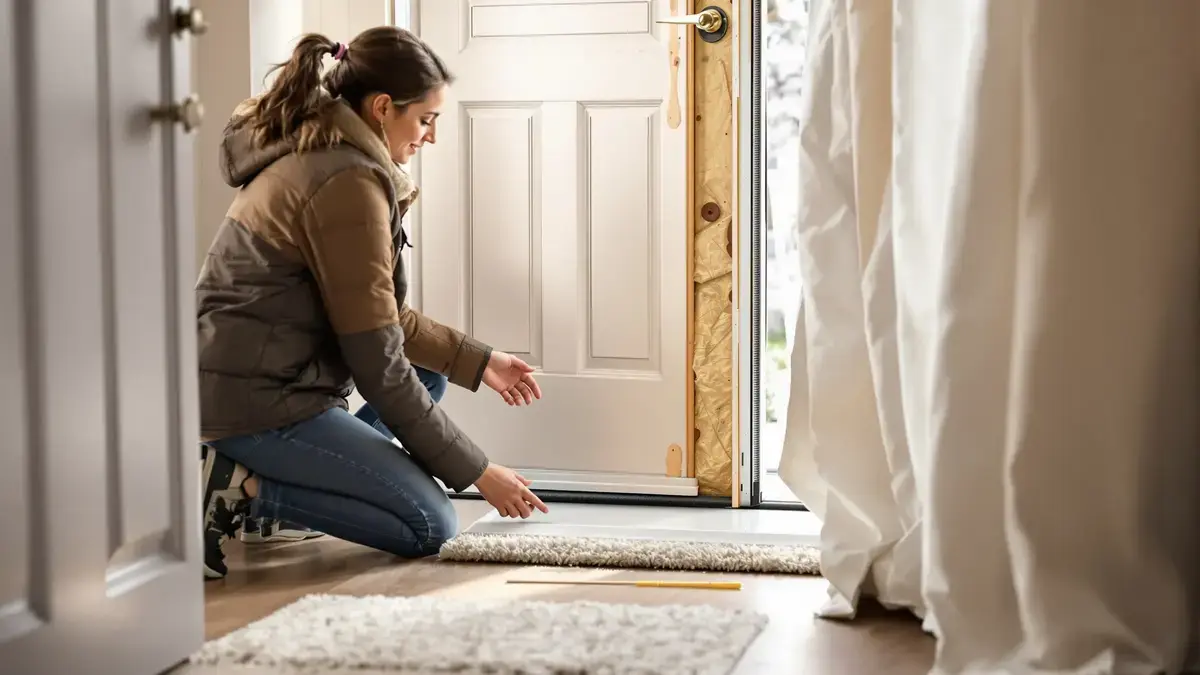 Het verbeteren van de isolatie van uw voordeur is essentieel om warmteverlies binnenshuis te voorkomen