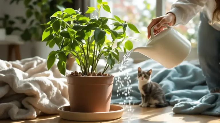 Kamerplanten deze tip met een dennenappel verbetert hun verzorging zonder extra inspanning