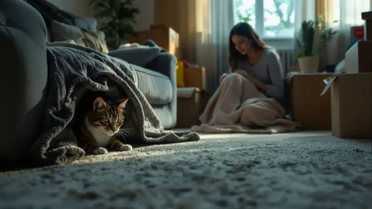 De aanpassingstijd van een kat aan zijn nieuwe huis wordt vaak onderschat