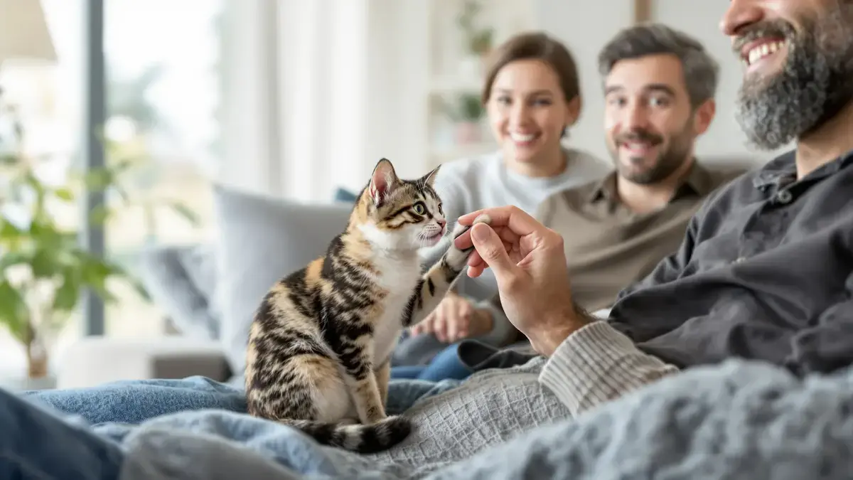 Als mijn kat me negeert, kleeft hij aan gasten: een natuurlijke reactie om te begrijpen