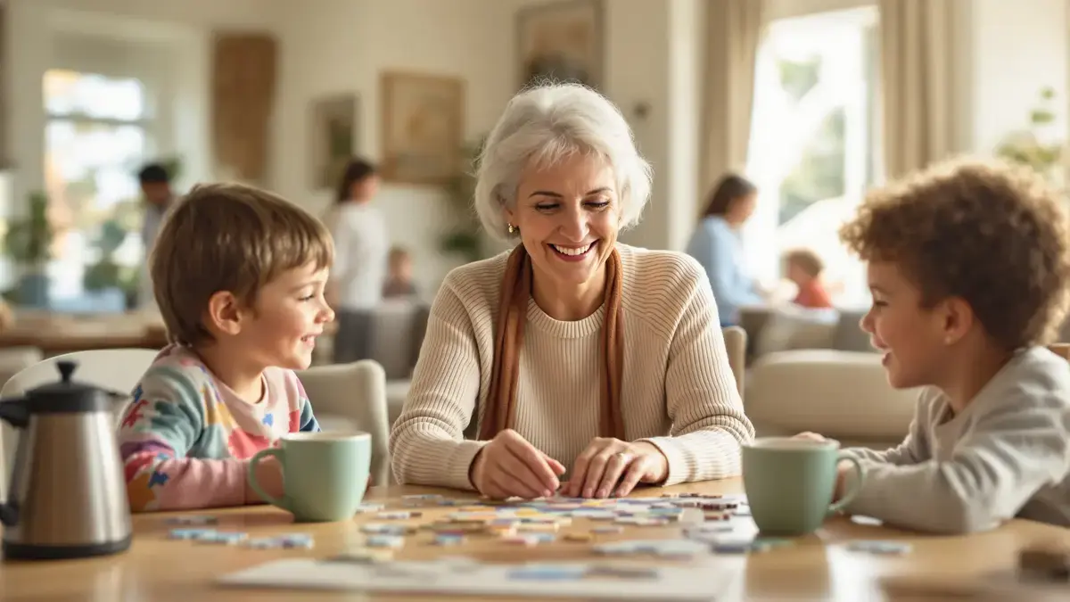 Deskundigen zijn het er unaniem over eens: uw kleinkinderen helpen bevordert niet alleen hun ontwikkeling, maar kan ook uw eigen hersengezondheid verbeteren