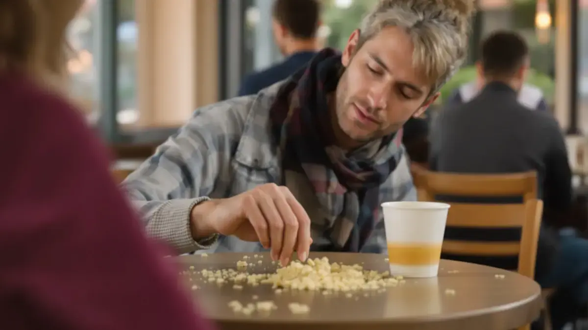 Deskundigen zijn het erover eens: mensen die hun kruimels opruimen in cafés kunnen verrassende en vaak onbekende persoonlijkheidskenmerken verbergen volgens specialisten