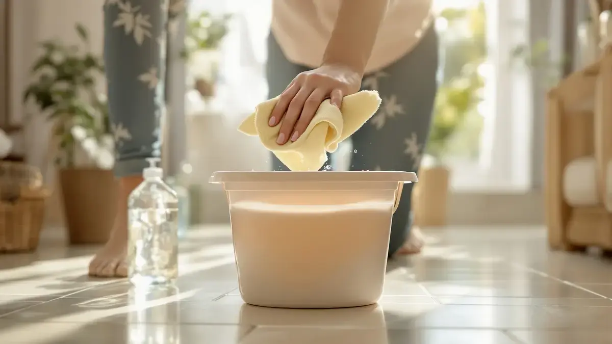 Voor langdurig schone vloeren voeg dit vaak vergeten ingrediënt toe aan je schoonmaakwater