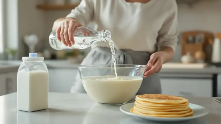 Het ingrediënt om aan het beslag toe te voegen voor lichtere en beter verteerbare pannenkoeken