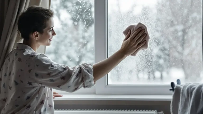 Die ochtendgewoonte die u negeert verergert de condensvorming op ramen in de winter en droogt uw woning uit