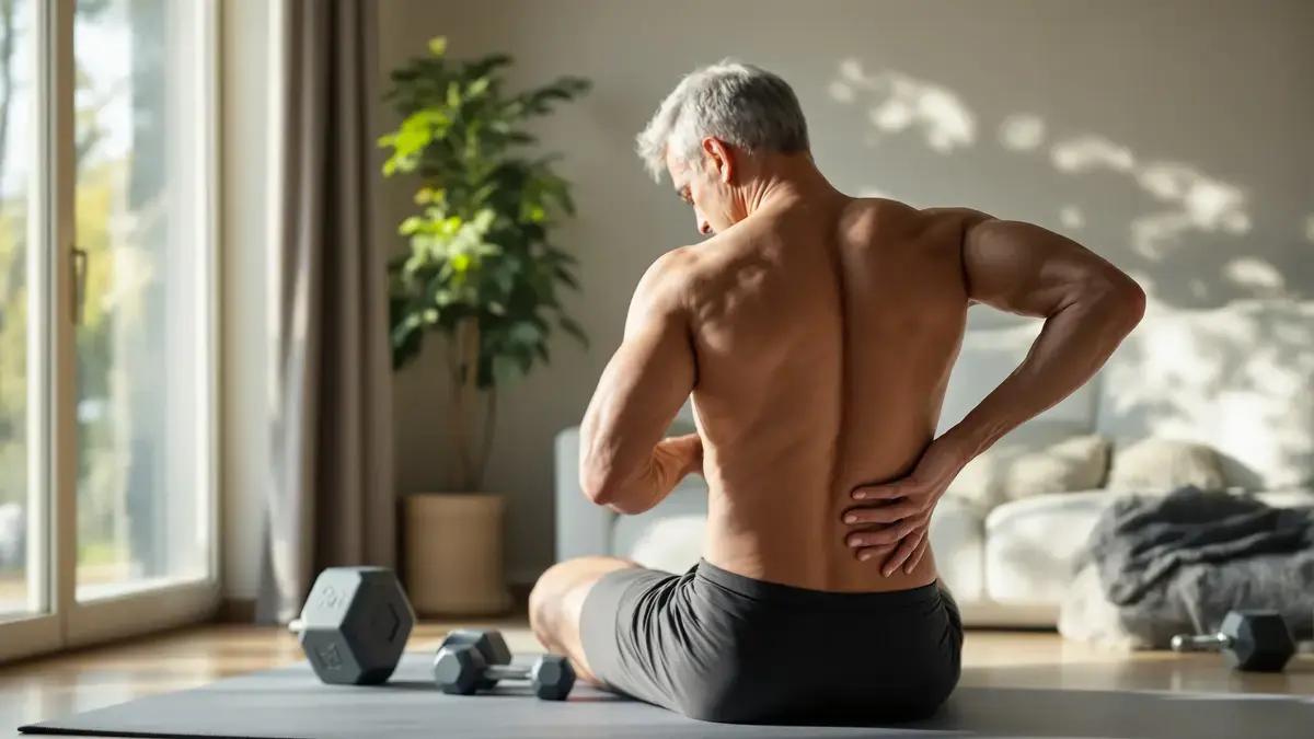 Experts benadrukken dat de 5×5-methode voor een platte buik na je vijftigste misschien effectief lijkt, maar tot onzichtbare pijn en blessures kan leiden.