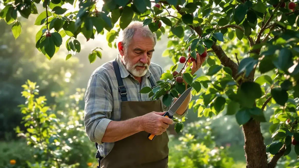 Pruimenboom een weinig bekende methode die de meeste tuiniers negeren en die de oogst vermenigvuldigt