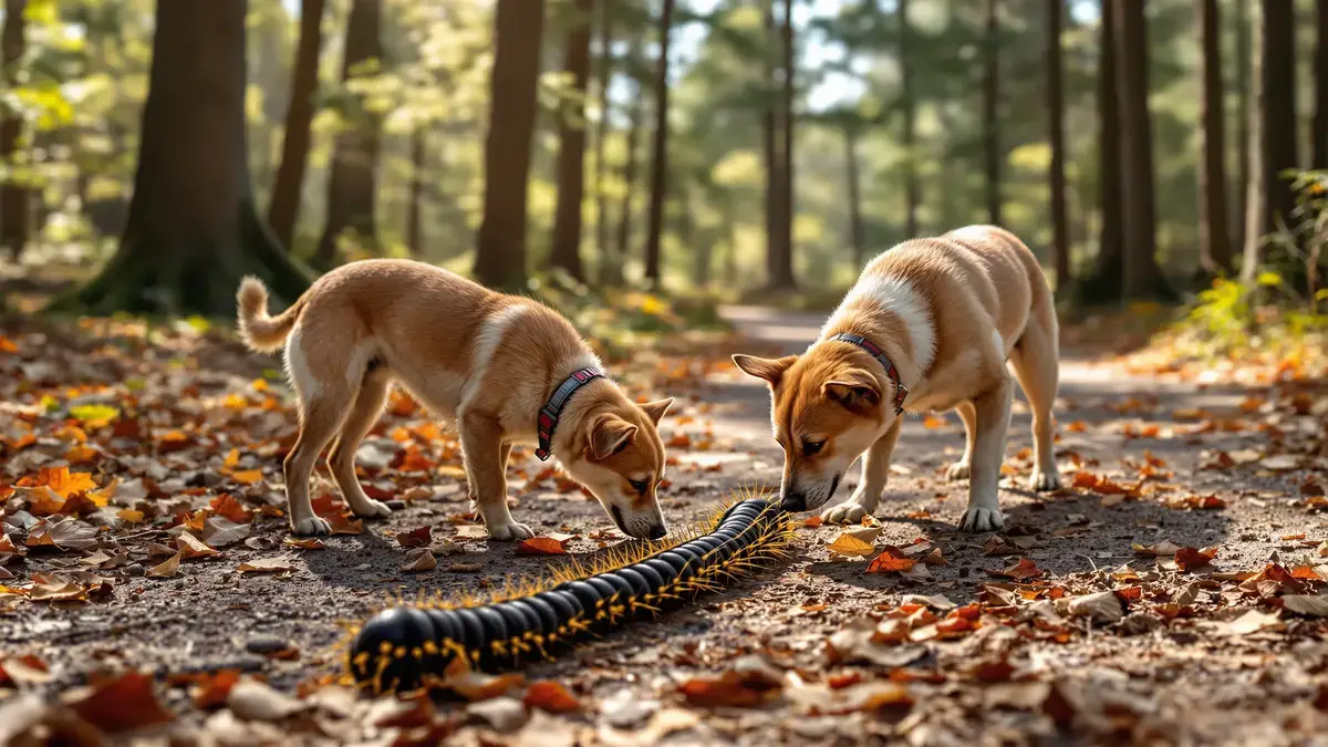 Die rijen rupsen die u vanaf februari in het bos tegenkomt verbergen een onbekend gevaar voor uw hond