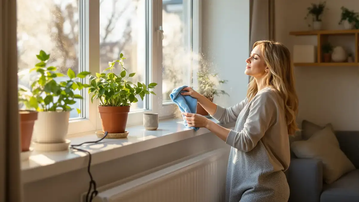 Deze vaak genegeerde schoonmaakfout zorgt ervoor dat stof in de winter steeds terugkomt in huis