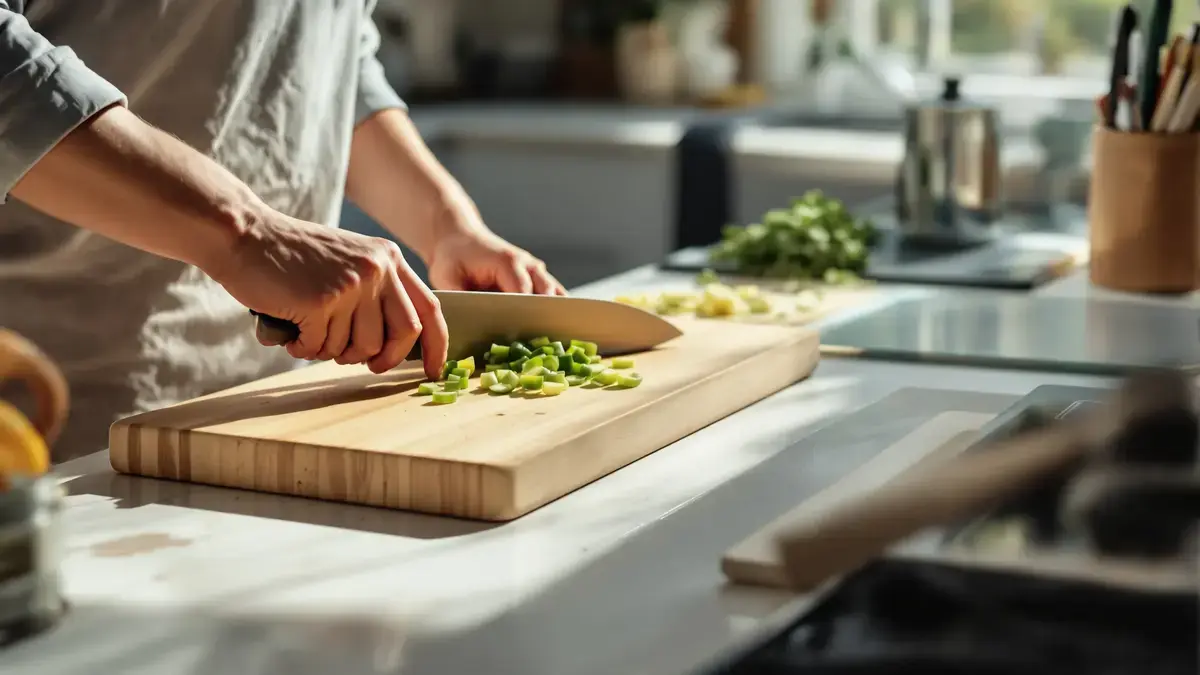 Deskundigen zijn het erover eens dat het kiezen van een ander materiaal dan hout of plastic voor uw snijplank uw gezondheid kan schaden en risico’s kan verhogen