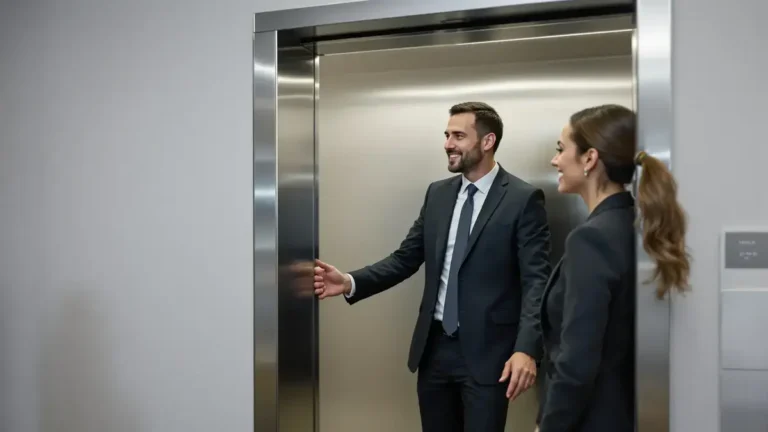 Specialisten zijn het erover eens: wie anderen niet uit de lift laat stappen, loopt het risico dat zijn carrière vertraagt en zijn reputatie wordt geschaad.