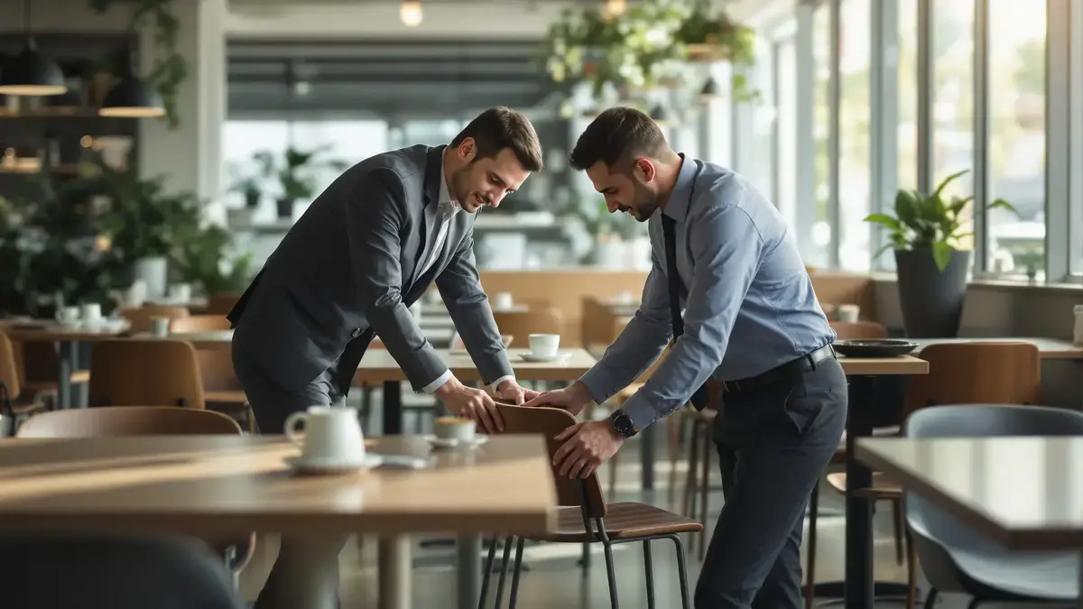 Deskundigen zijn het erover eens dat je stoel na een maaltijd terugzetten misschien onbenullig lijkt maar het kan je sociale relaties en imago beïnvloeden