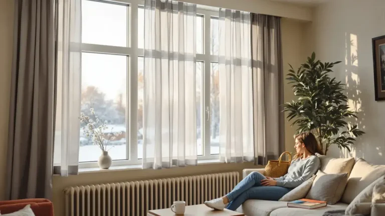 Thermisch gordijn voor een kleine prijs een onbekend voordeel om kou en stookkosten te verlagen