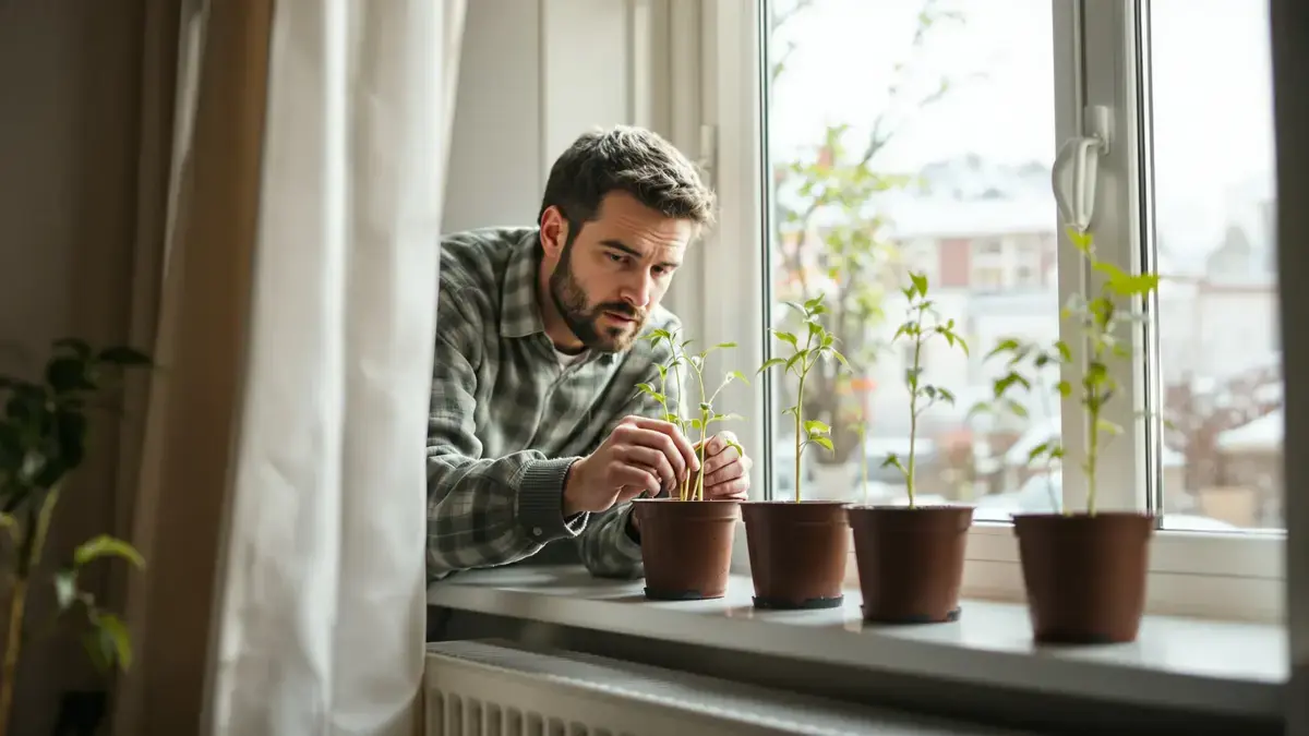 Tuinexperts zijn het erover eens dat tuiniers die hun tomatenzaailingen in februari verwaarlozen kans lopen op zwakke en minder productieve planten