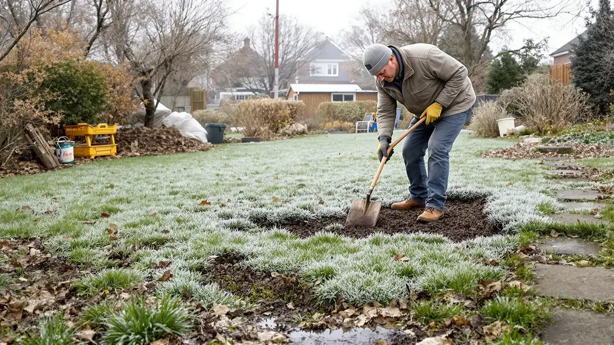 80% van de tuiniers negeren winterse handelingen die het gazon in het voorjaar omtoveren, een fout om te vermijden