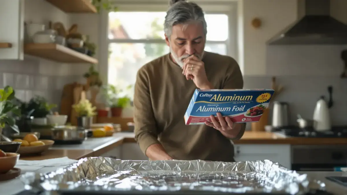 Je hele leven de verkeerde kant van aluminiumfolie gebruiken verandert alles, en weinigen beseffen het