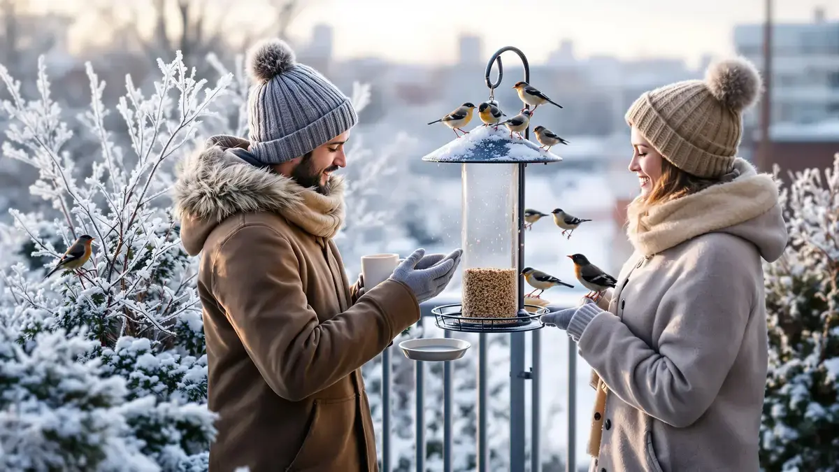 Vogels voeren in de winter: 12 praktische en essentiële tips die je moet kennen
