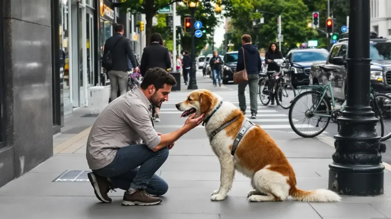 Waarschuwing voor hondenliefhebbers: wie op straat stopt om dieren te aaien loopt het risico hun tijd en veiligheid te verwaarlozen, zeggen specialisten.