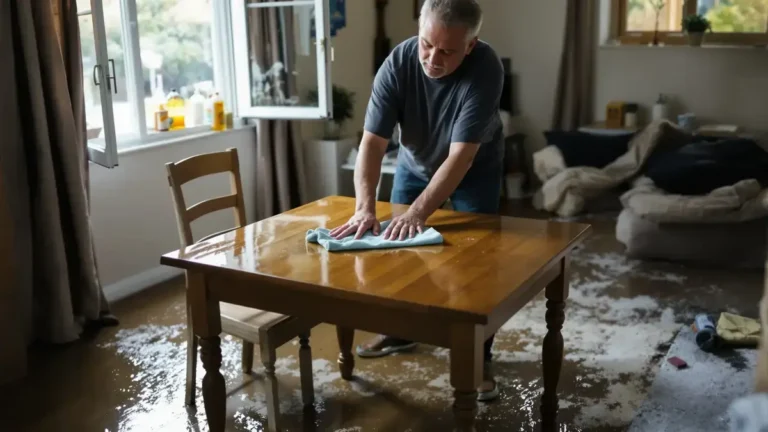 Deskundigen zijn het eens: veel mensen denken dat je na waterschade je meubels moet weggooien maar deze veelgemaakte fout kan tot vermijdbare verliezen leiden