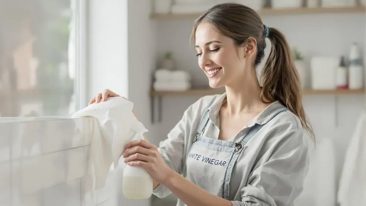 Wc-papier gedrenkt in azijn een eenvoudige oplossing voor een onderschat badkamerprobleem