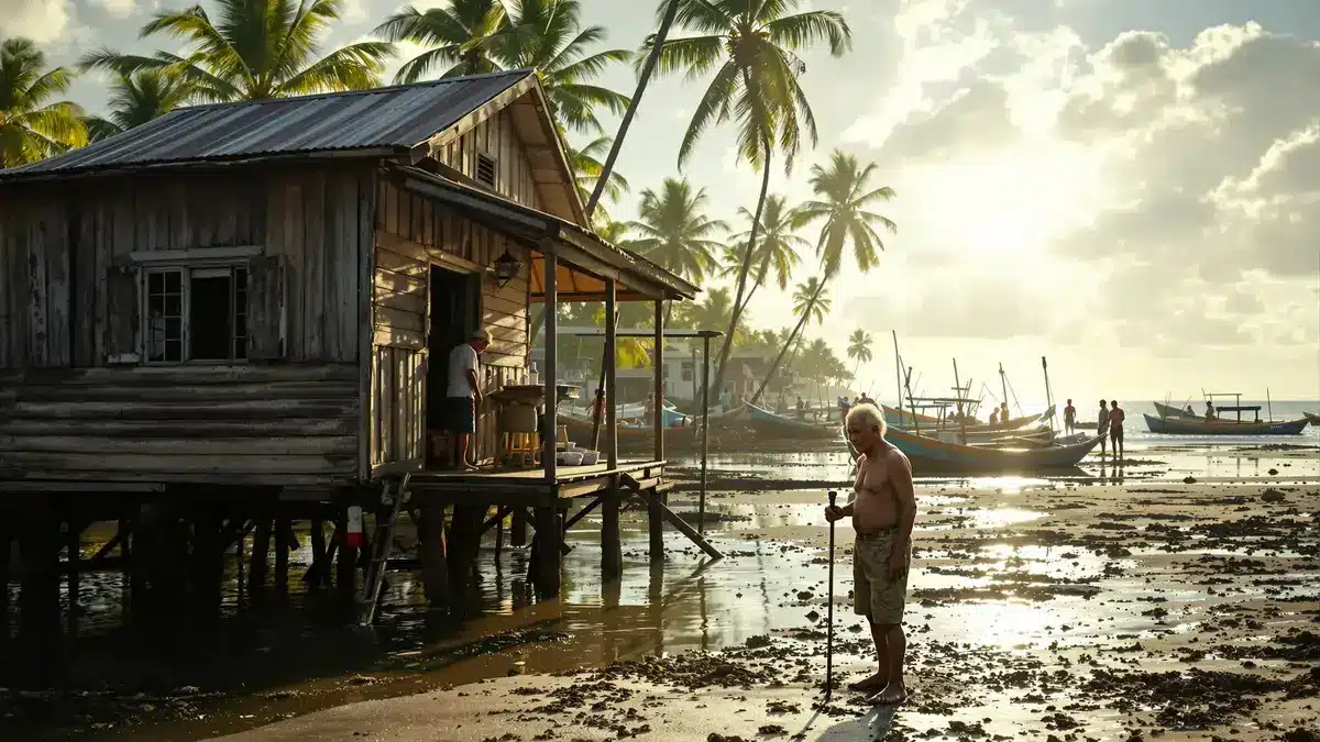 Dit weinig bezochte land zal voor 2100 onder water verdwijnen een realiteit die door velen wordt genegeerd